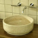 Travertine Bathroom Wash Bowl
