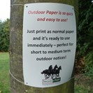 Outdoor Paper