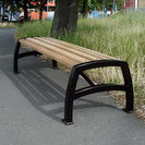 Jubilee Steel & Timber Bench