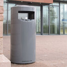 Zenith Powder Coated Steel Litter Bin