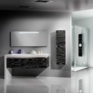 HI-MACS Alpine White Bathroom